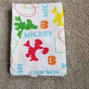 Mickey Mouse Twim Flat Sheets